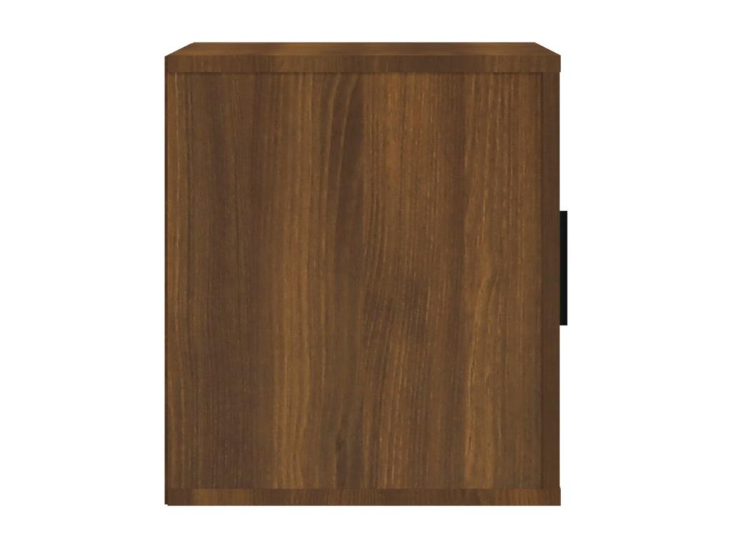 Meuble TV en bois composite marron, 100 x 35 x 40 cm