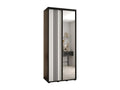 Armoire noire, 100 x 45 x 235,2 cm