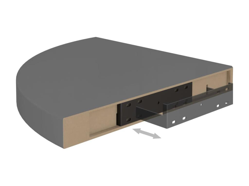 Meubles gris pour la maison, 35 x 35 x 3,8 cm