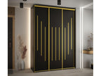 Armoire noire, 180 x 60 x 235,2 cm