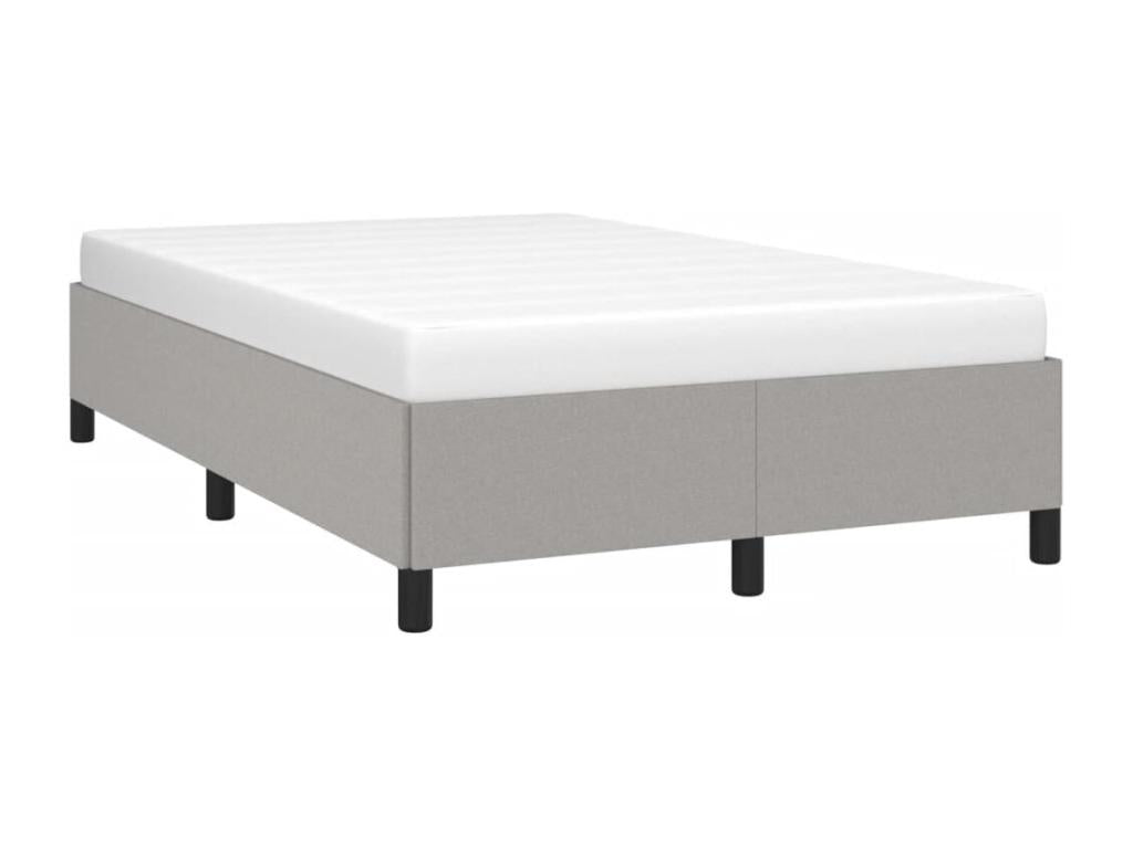 Matelas en tissu gris, 120 x 190 cm