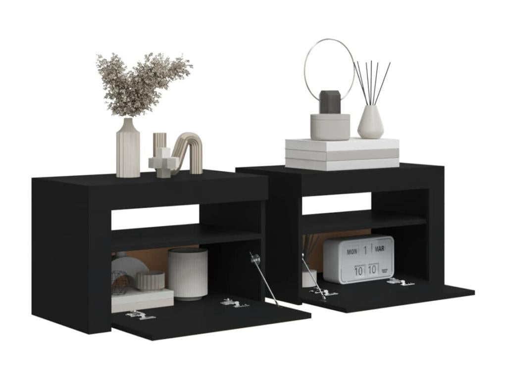 Meuble noir pour la maison, 60 x 35 x 40 cm