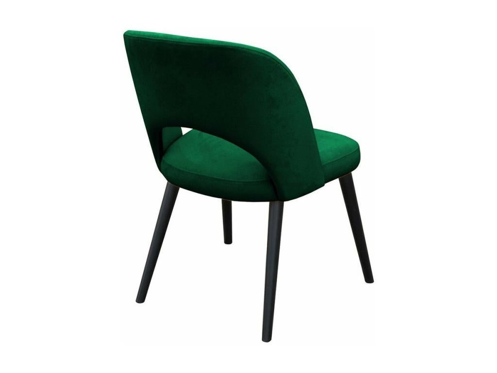 Chaise verte, 81 x 50 x 44 cm