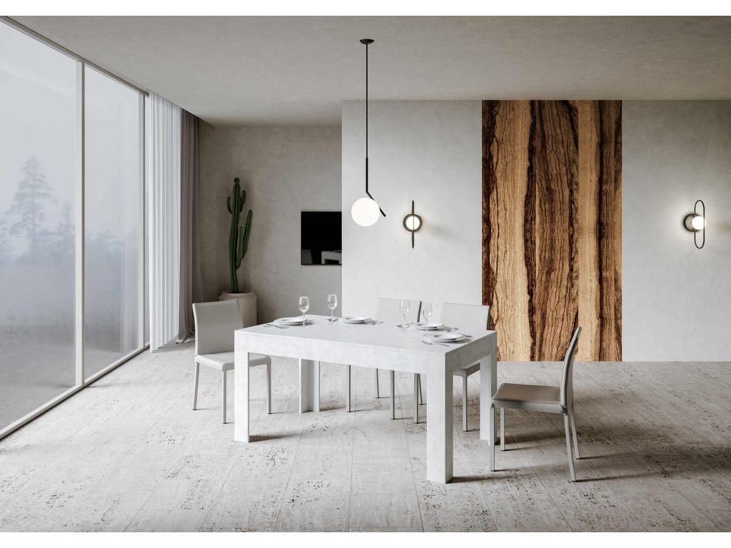 Table blanche, 90 x 160 cm - dlz1766575483814