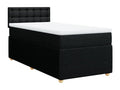Matelas en tissu noir, 90 x 200 cm