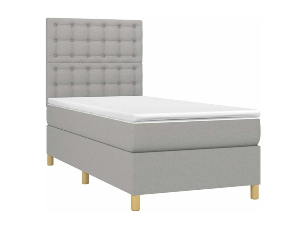 Matelas blanc, 90 x 190 cm