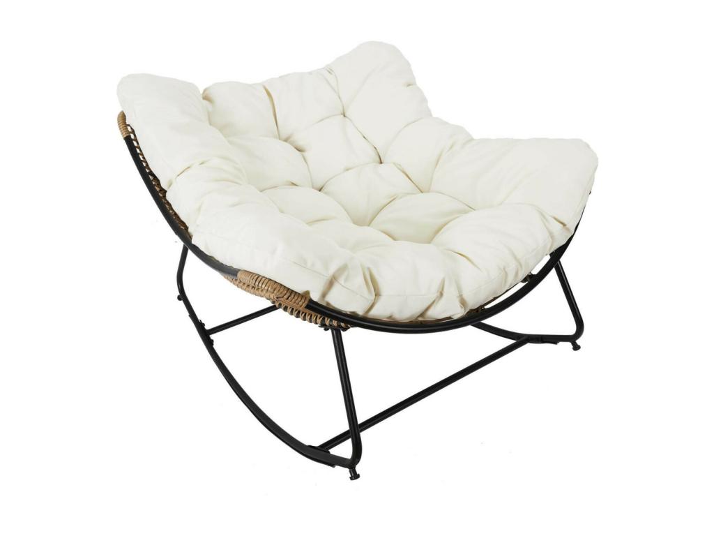 Fauteuil d'appoint blanc