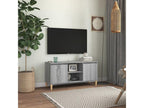 Meuble TV gris, 103,5 x 35 x 50 cm
