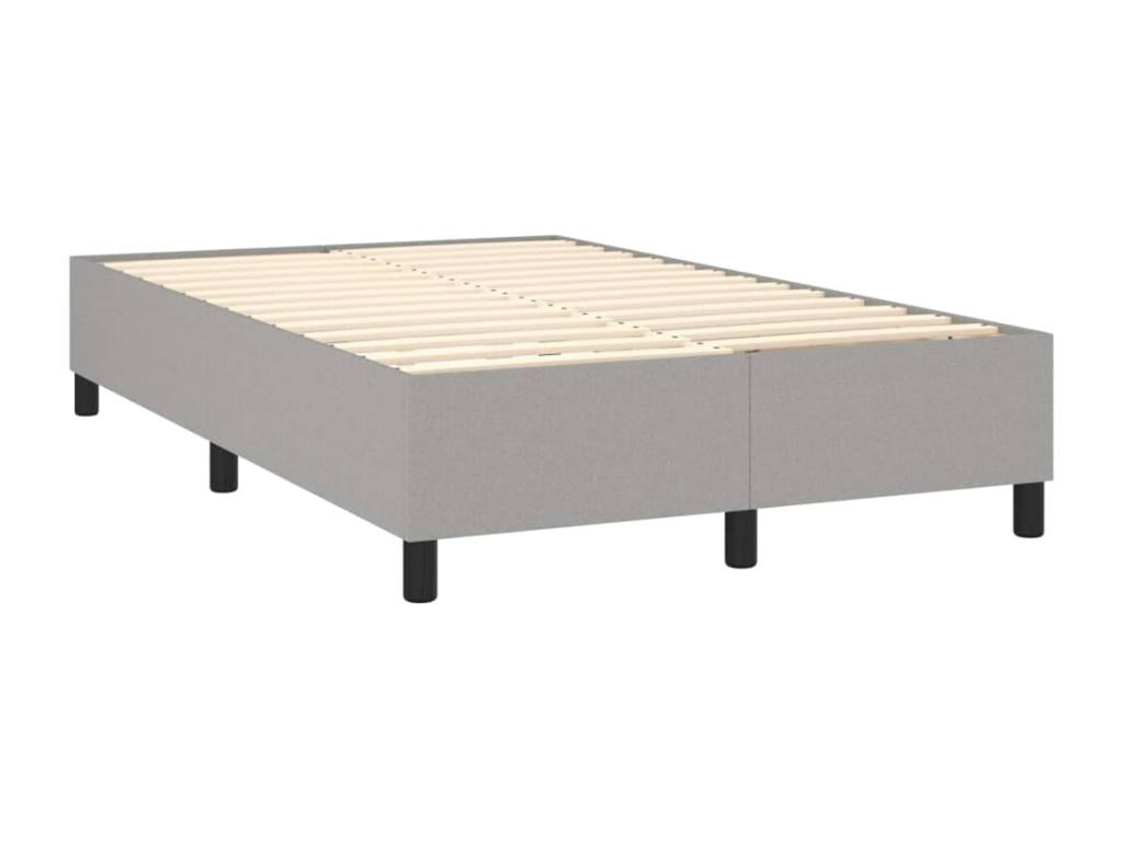 Matelas en tissu gris, 120 x 200 cm - dlz1766575590255