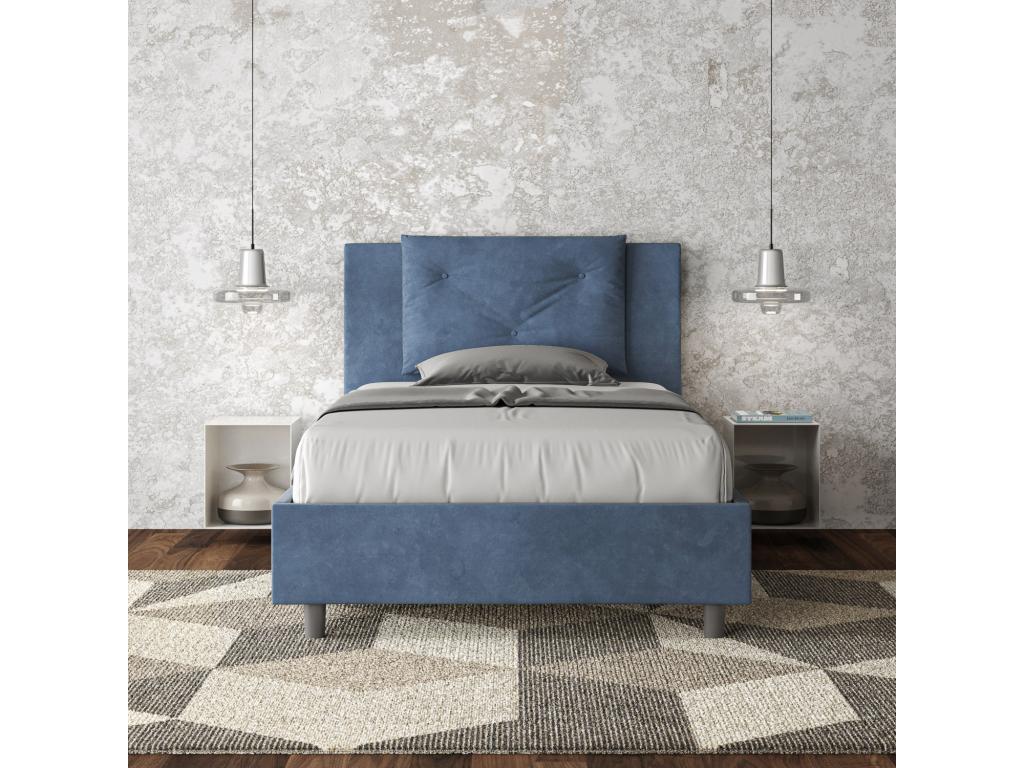 Lit bleu, 120 x 200 cm