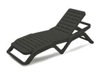 Chaise longue anthracite