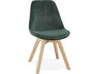 Chaise verte