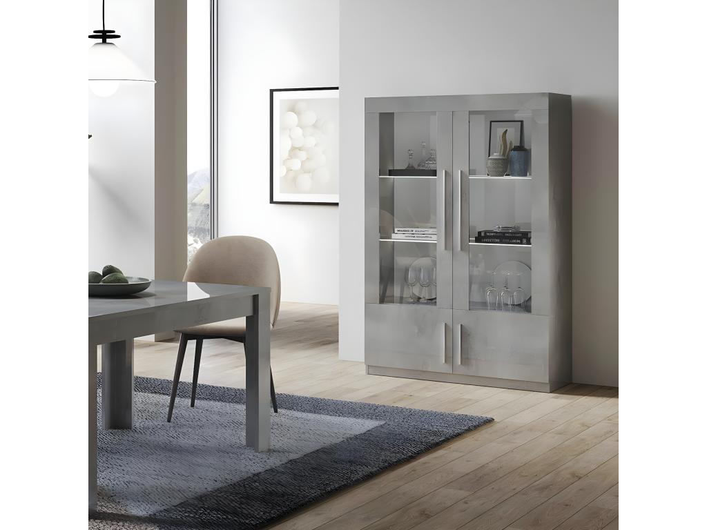 Table en marbre gris