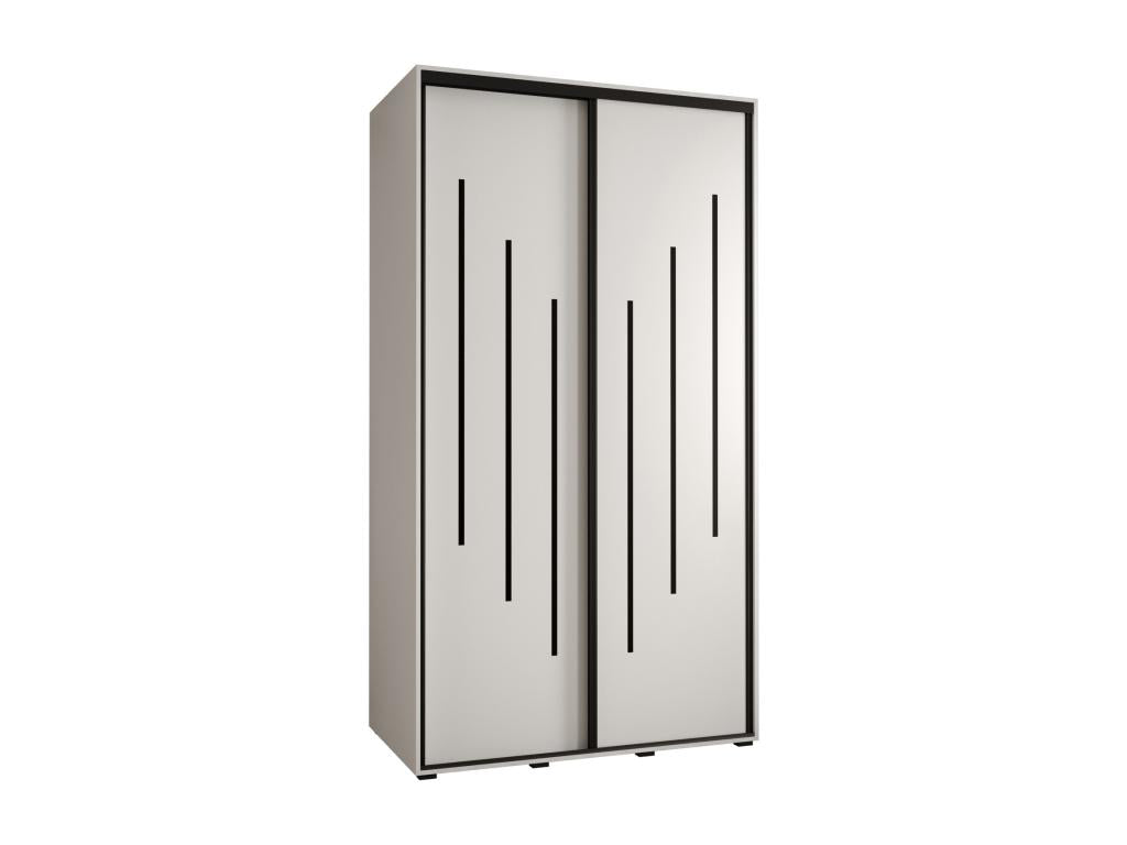 Armoire noire, 140 x 60 x 235,2 cm