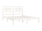 Matelas en bois de pin blanc, 140 x 200 cm
