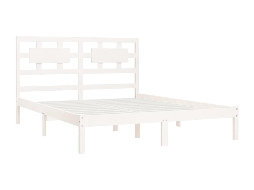 Matelas en bois de pin blanc, 140 x 200 cm