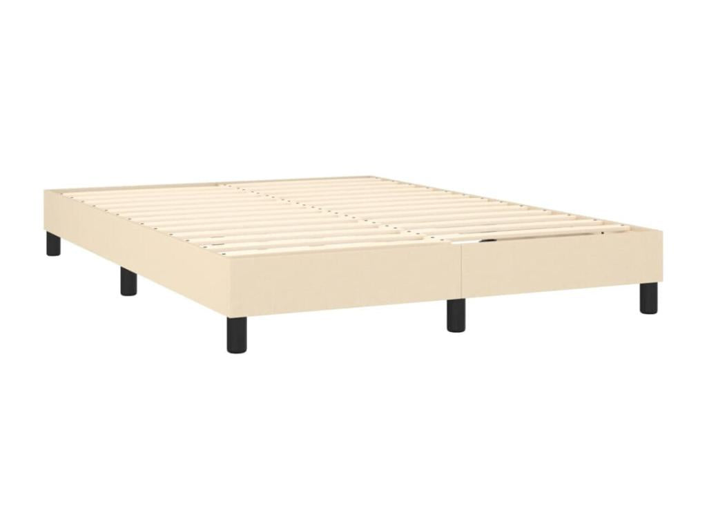 Matelas en tissu beige, 140 x 200 cm