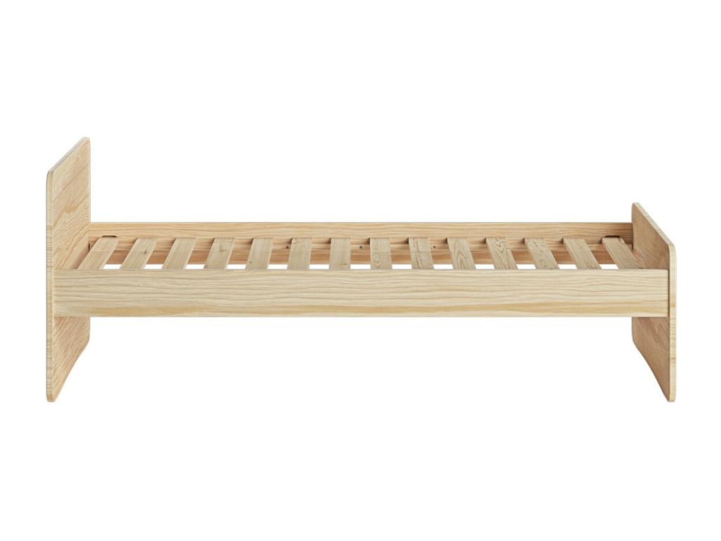 Matelas en bois massif naturel, 90 x 200 cm