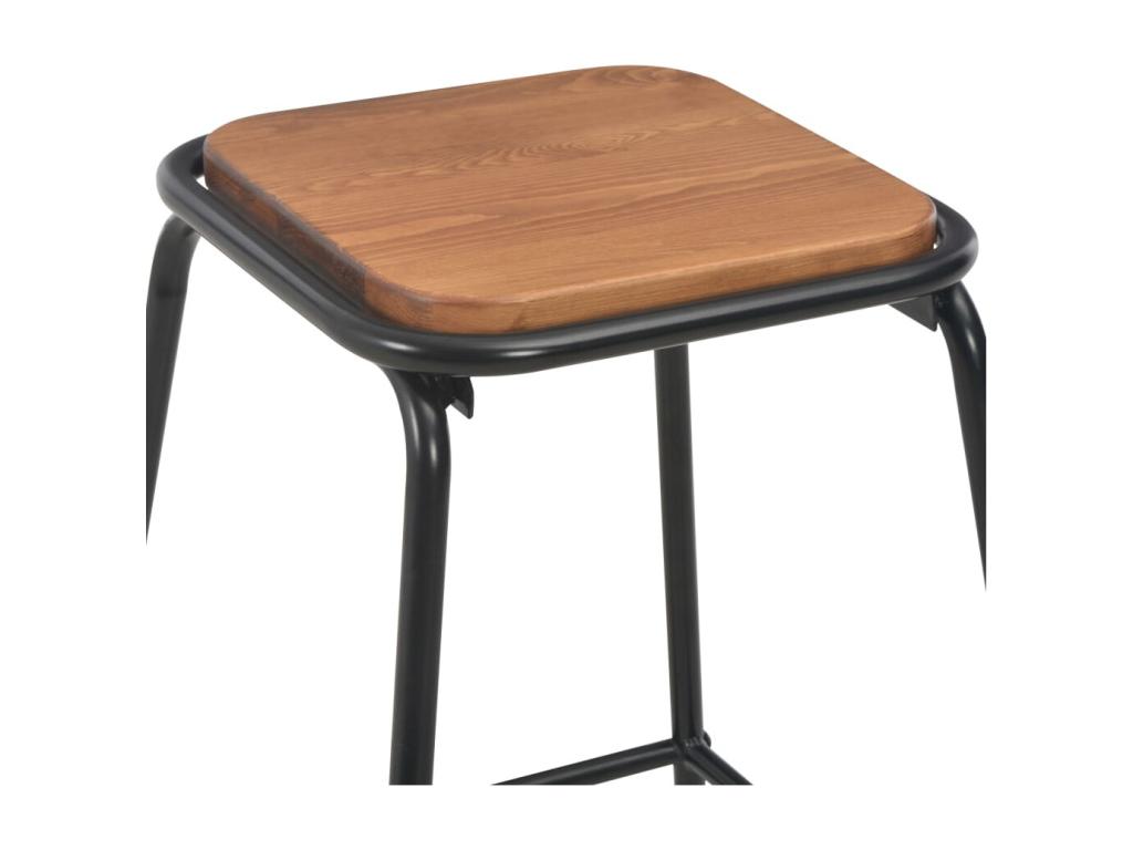 Meubles gris pour la maison, 43 x 43 x 76 cm