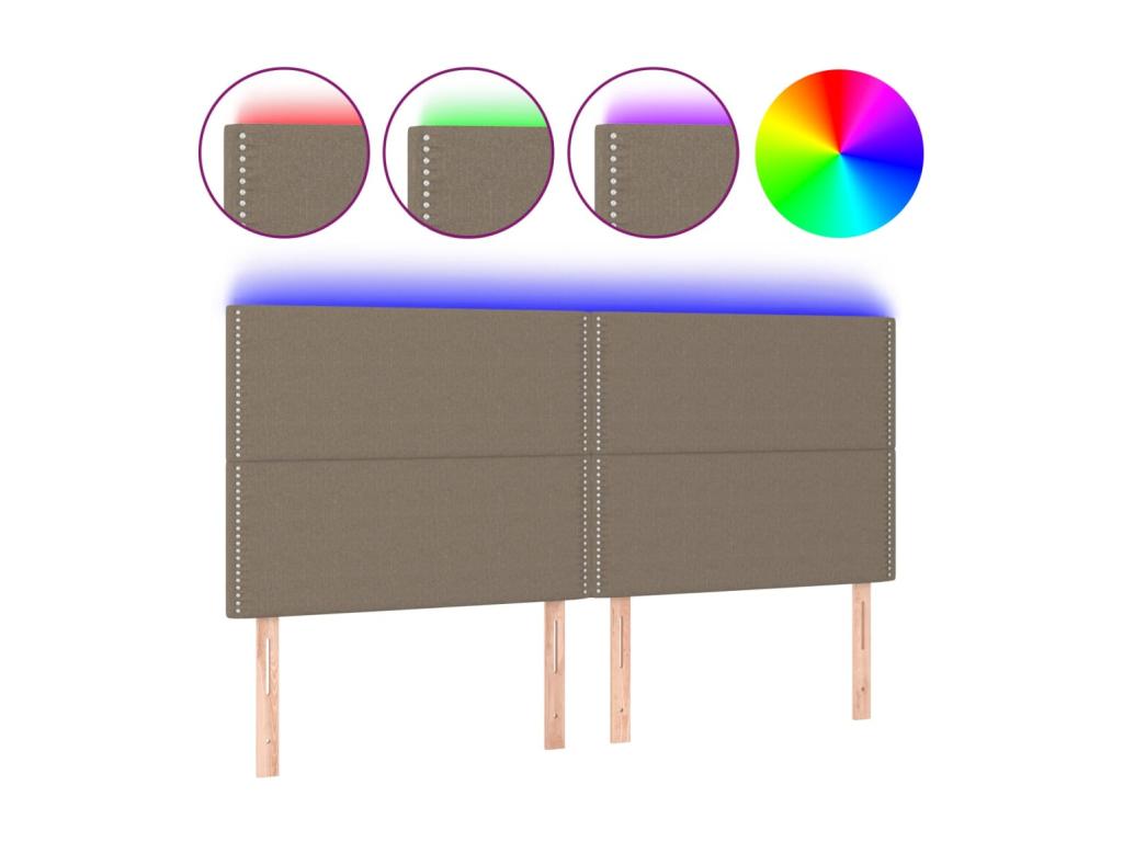 Lit en tissu, 180 x 5 x 118 cm
