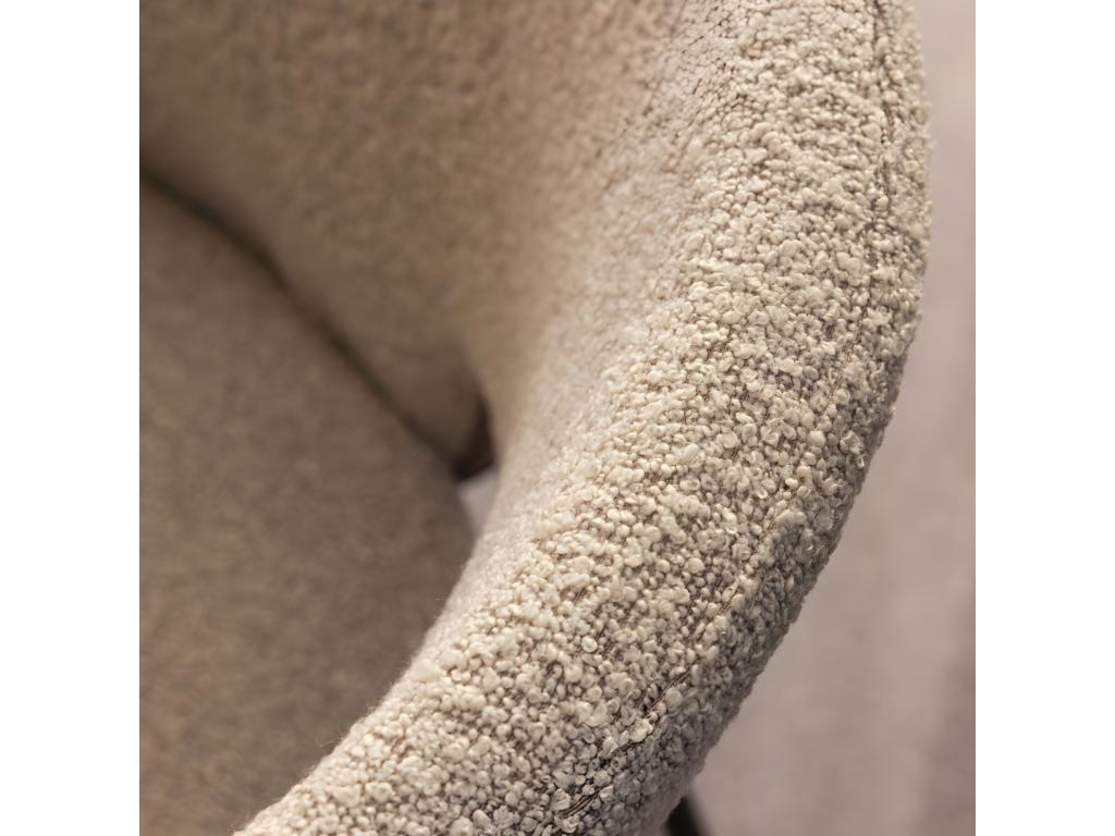 Meubles de maison en tissu boucle beige
