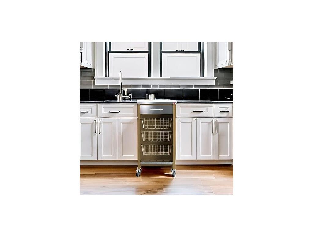 Meuble beige pour la maison, 93 x 48 x 34 cm