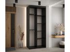 Armoire noire, 100 x 45 x 235,2 cm