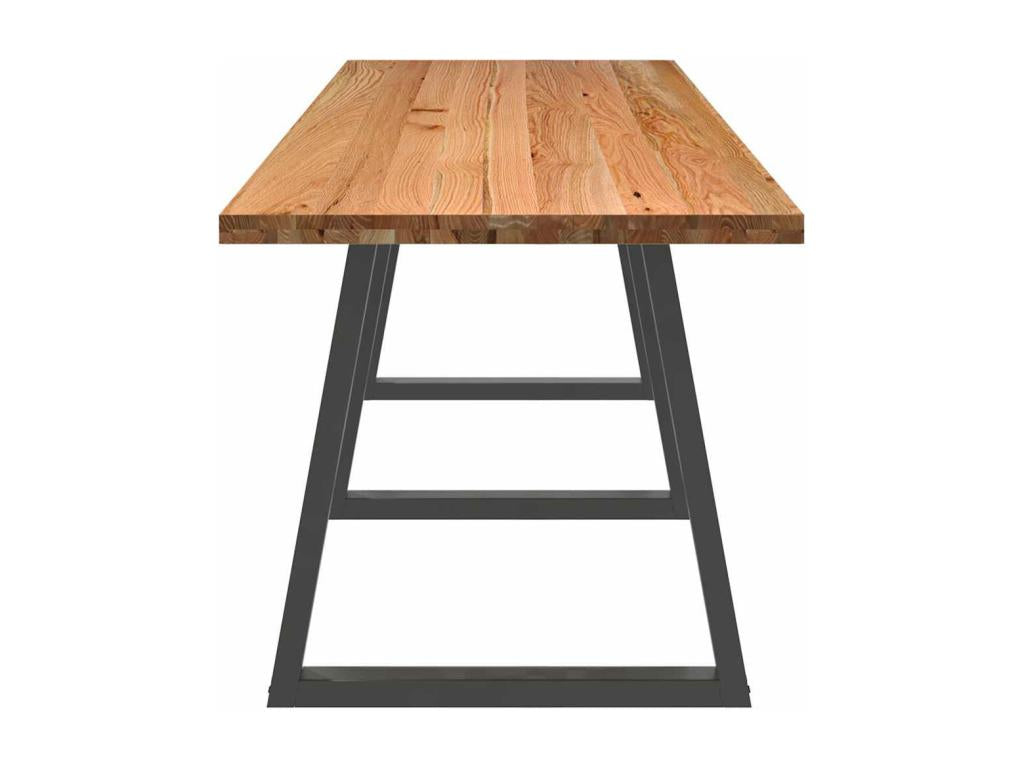 Table de salle à manger marron, 320 x 80 x 74 cm