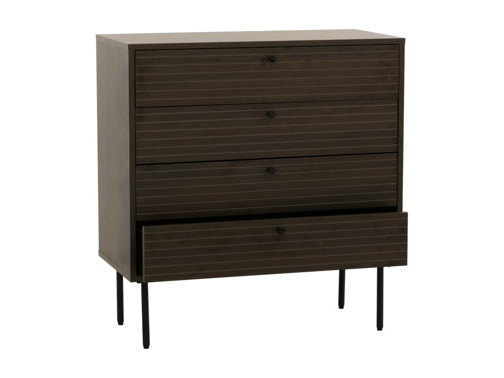 Commode marron