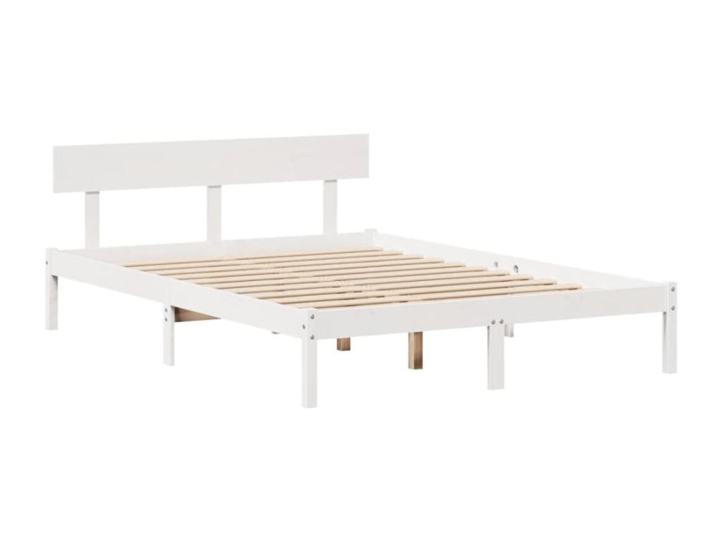 Matelas en bois de pin blanc, 160 x 200 cm