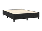 Matelas en velours noir, 140 x 190 cm