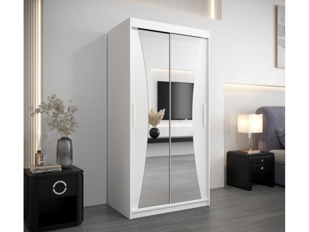 Armoire blanche, 100 x 62 x 200 cm