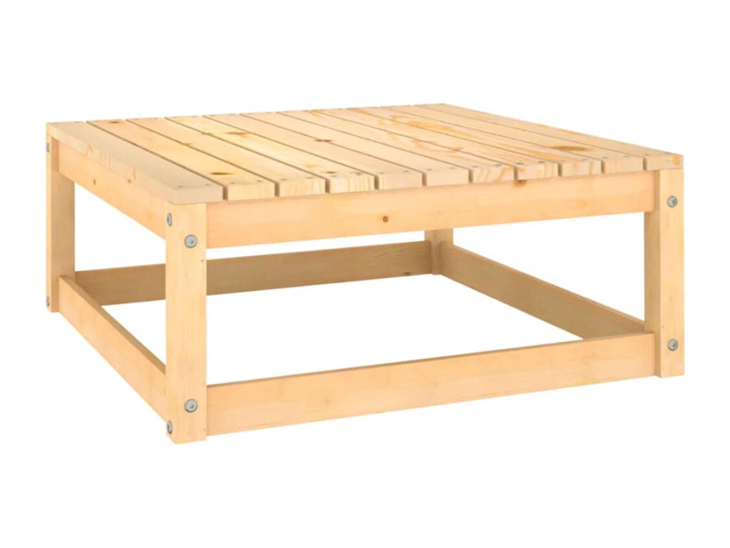 Ensemble de mobilier de jardin en pin brun - dlz1766575038039