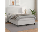 Matelas en similicuir blanc, 140 x 190 cm