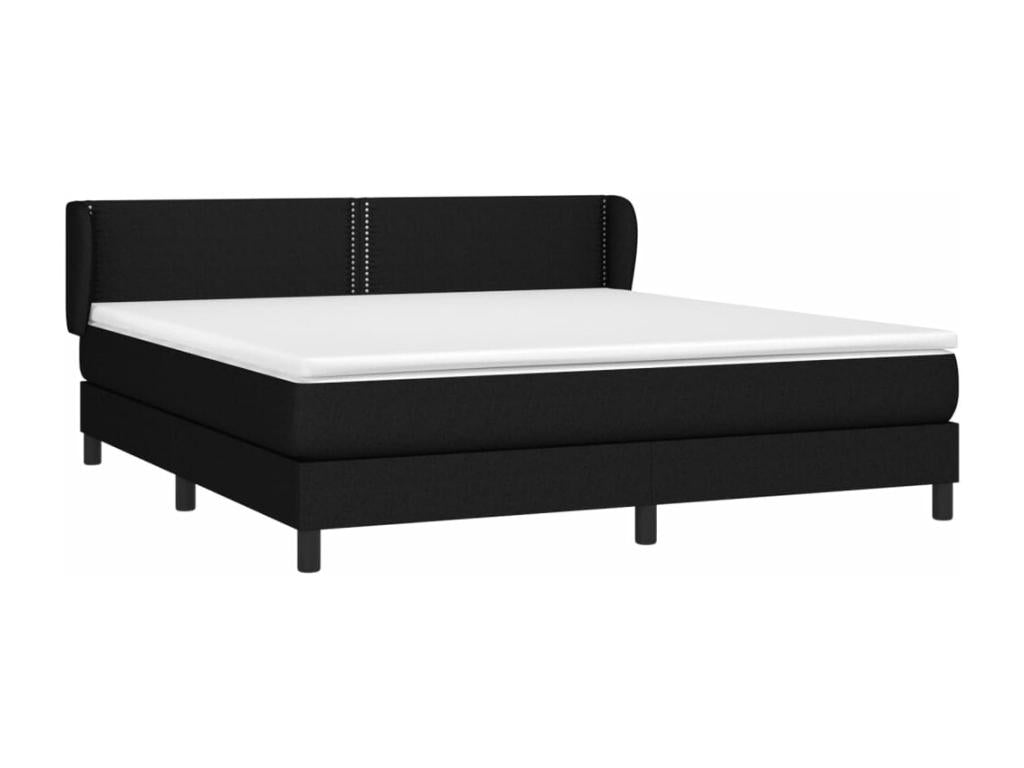 Matelas en tissu noir, 180 x 200 cm - dlz1766575224219