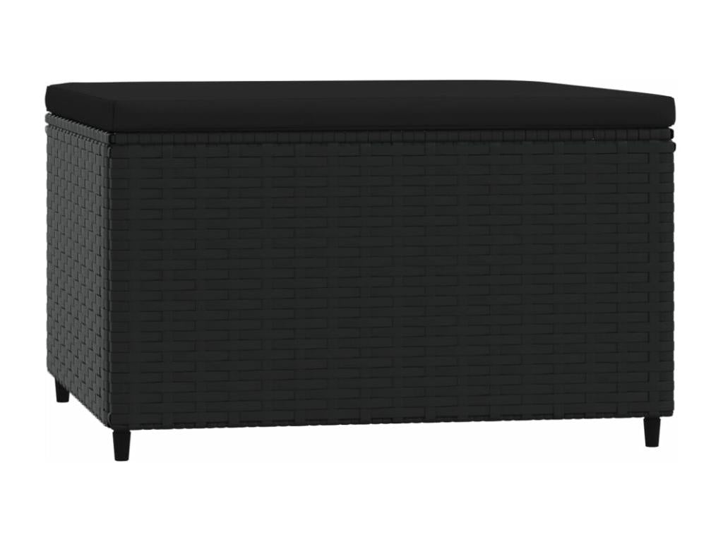 Mobilier de maison en résine tressée noire - dlz1766575003883