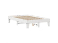 Matelas en bois de pin blanc, 135 x 190 cm