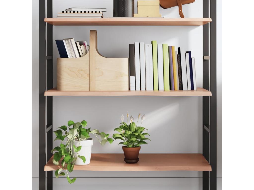 Meuble de maison en bois de chêne brun, 100 x 60 x 2 cm