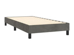 Matelas en velours blanc, 80 x 200 cm
