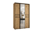 Armoire noire, 160 x 60 x 235,2 cm